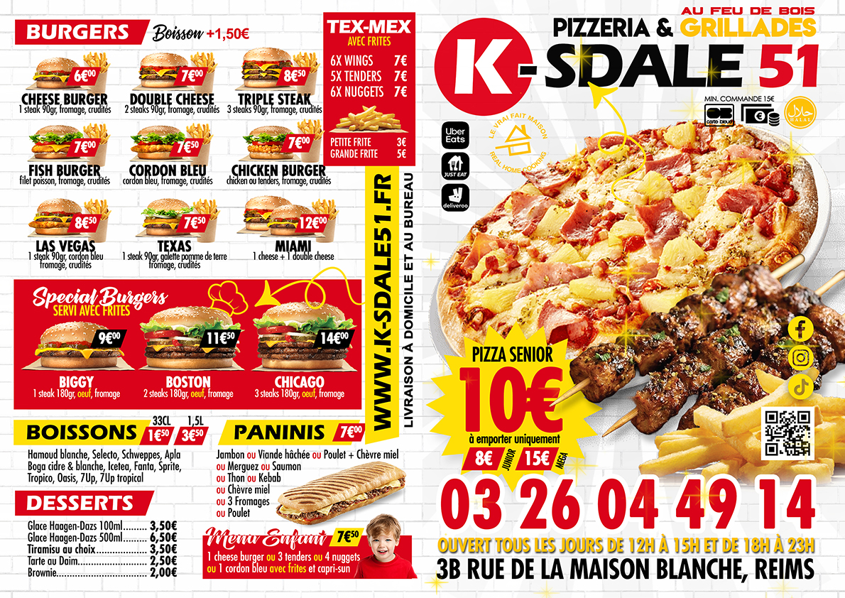 Carte de K-Sdale 51 — recto