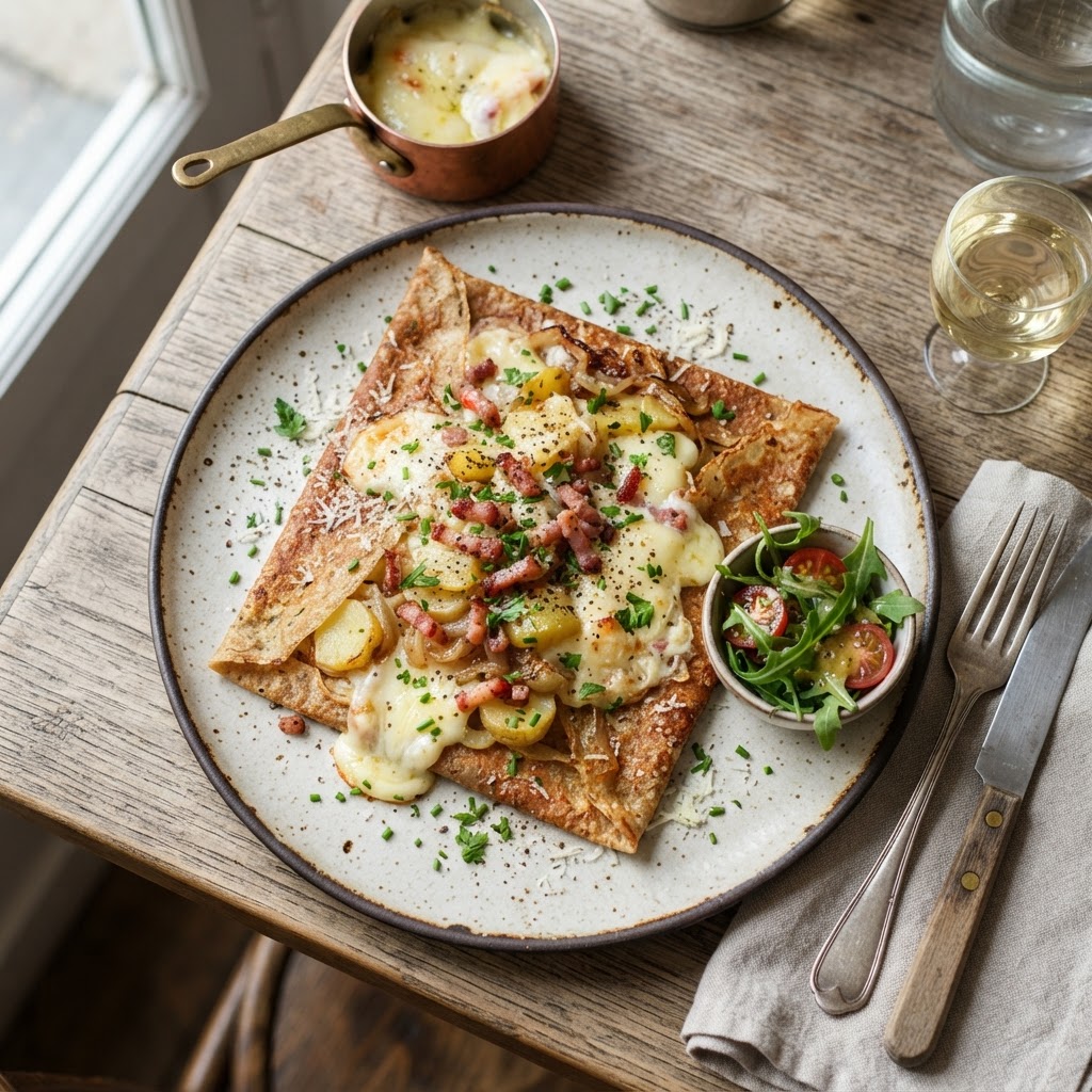 La Tartiflette — CRÊPE SALÉE — K-Sdale 51 — Reims
