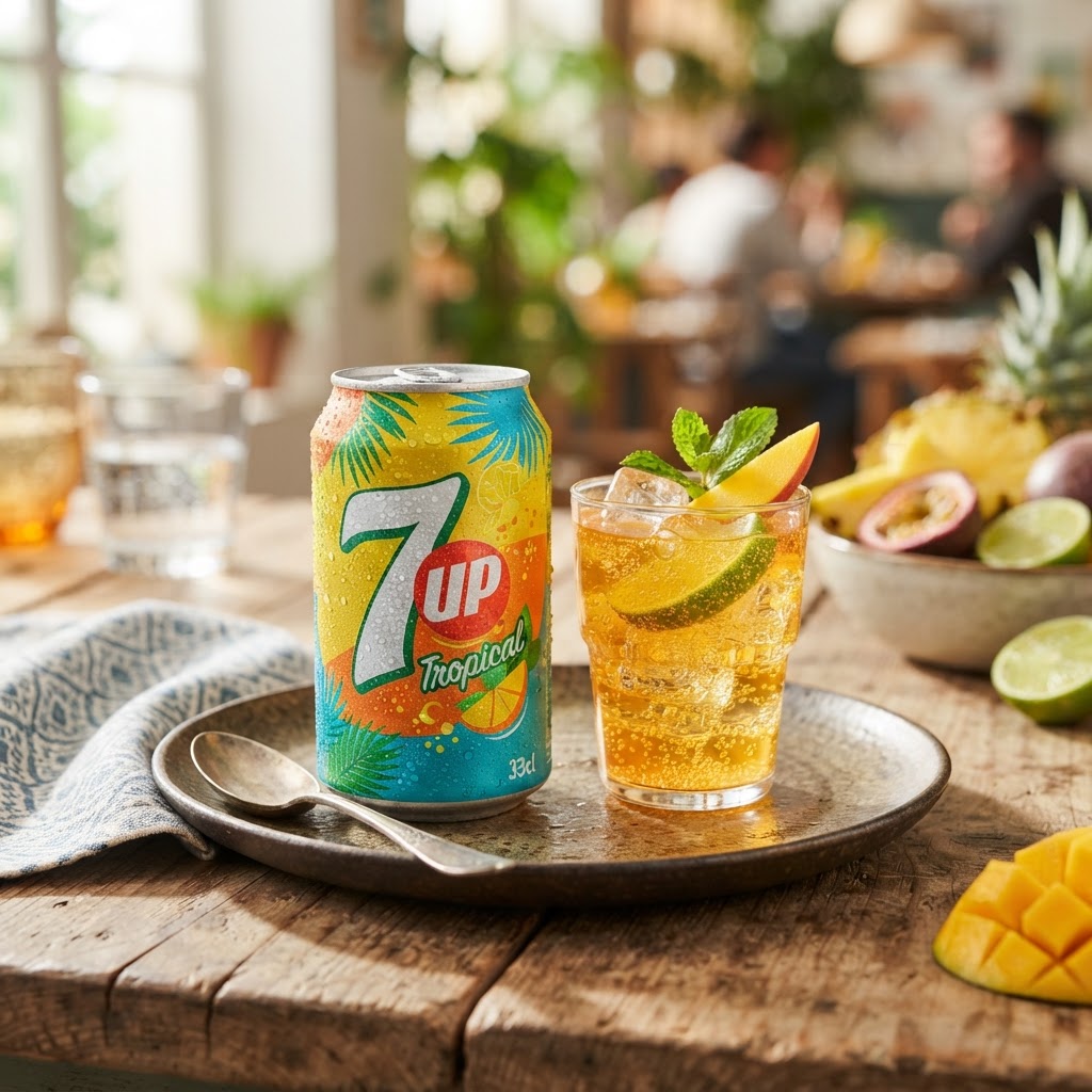 7up tropical 33cl — BOISSONS — K-Sdale 51 — Reims