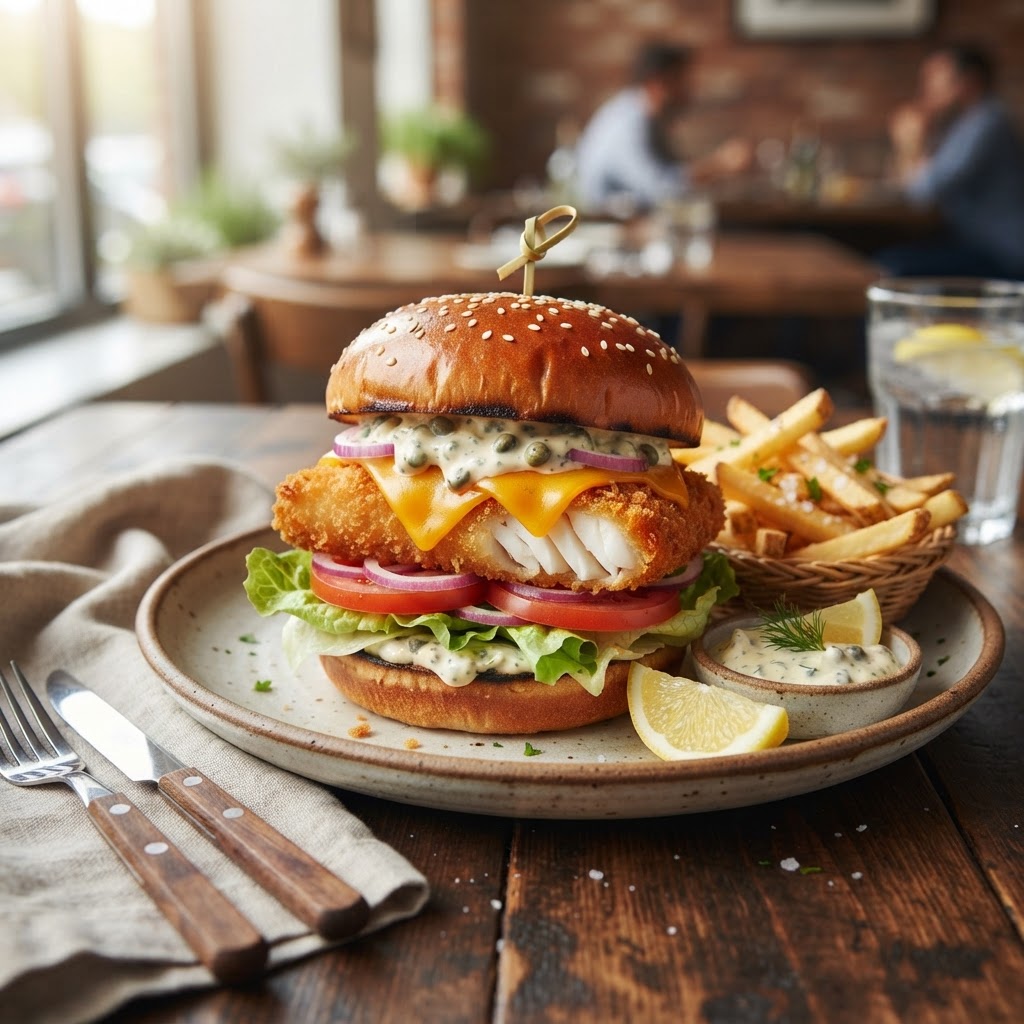 FISH BURGER — BURGERS — K-Sdale 51 — Reims