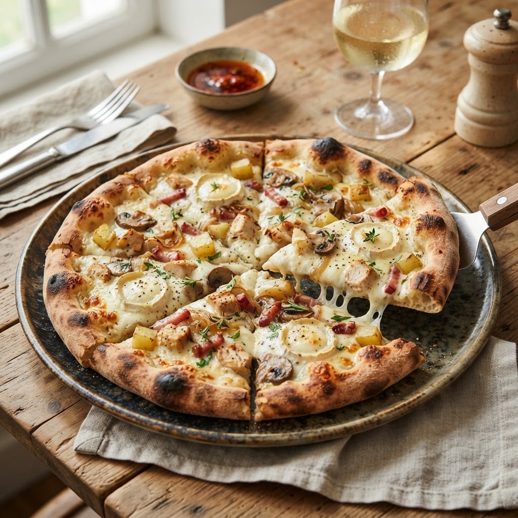 La Tartiflette — PIZZAS — K-Sdale 51 — Reims