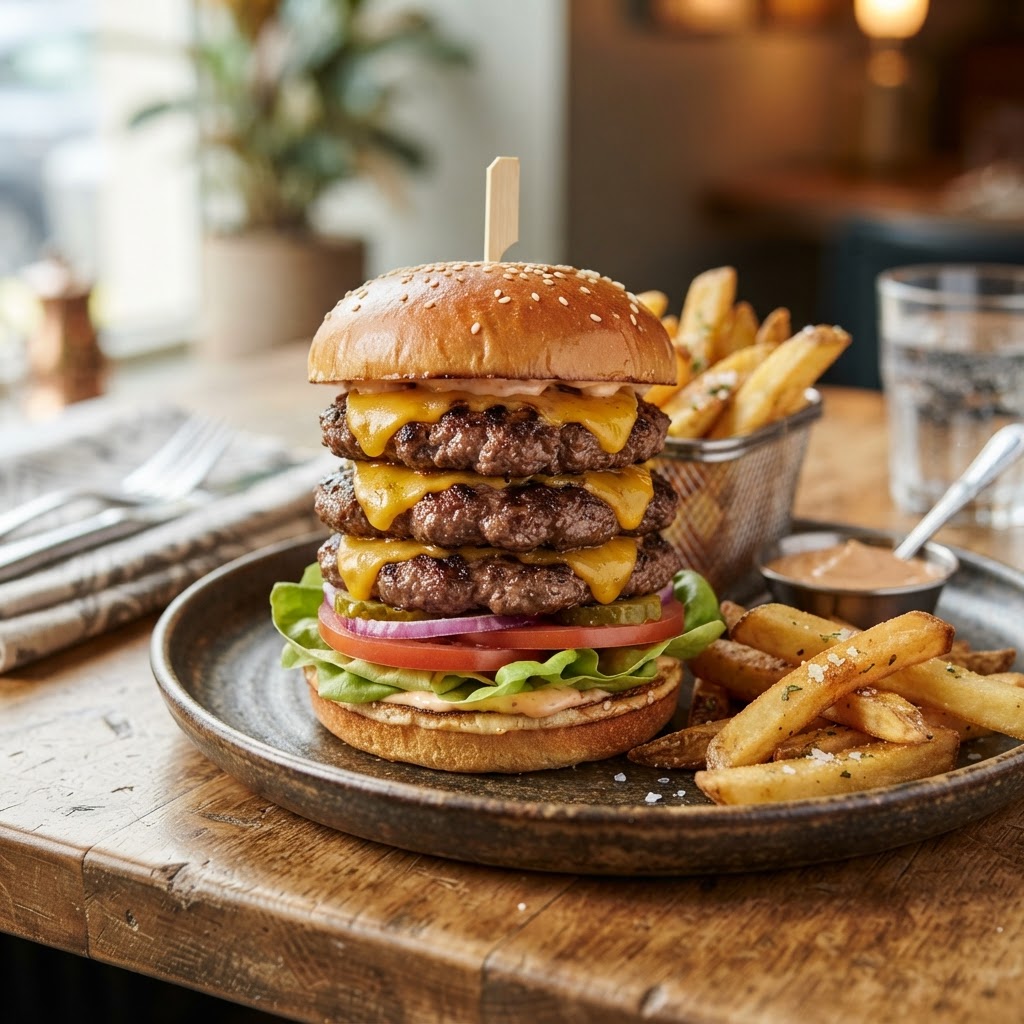 TRIPLE STEAK — BURGERS — K-Sdale 51 — Reims