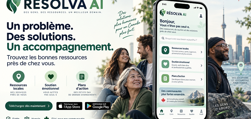 RÉSOLVA AI — Des gens. Des solutions. Partout.