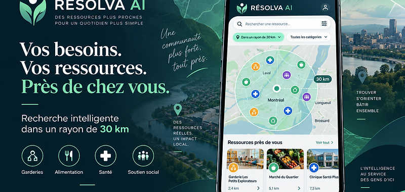 RÉSOLVA AI — Des gens. Des solutions. Partout.