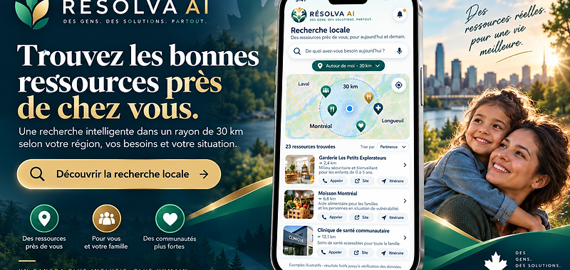 RÉSOLVA AI — Des gens. Des solutions. Partout.