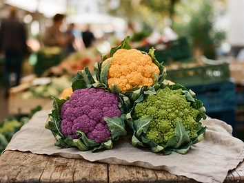 Cavolfiore colorato