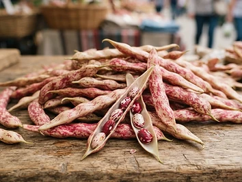 Fagioli borlotti freschi