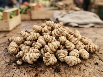 Crosnes (tuberi cinesi)