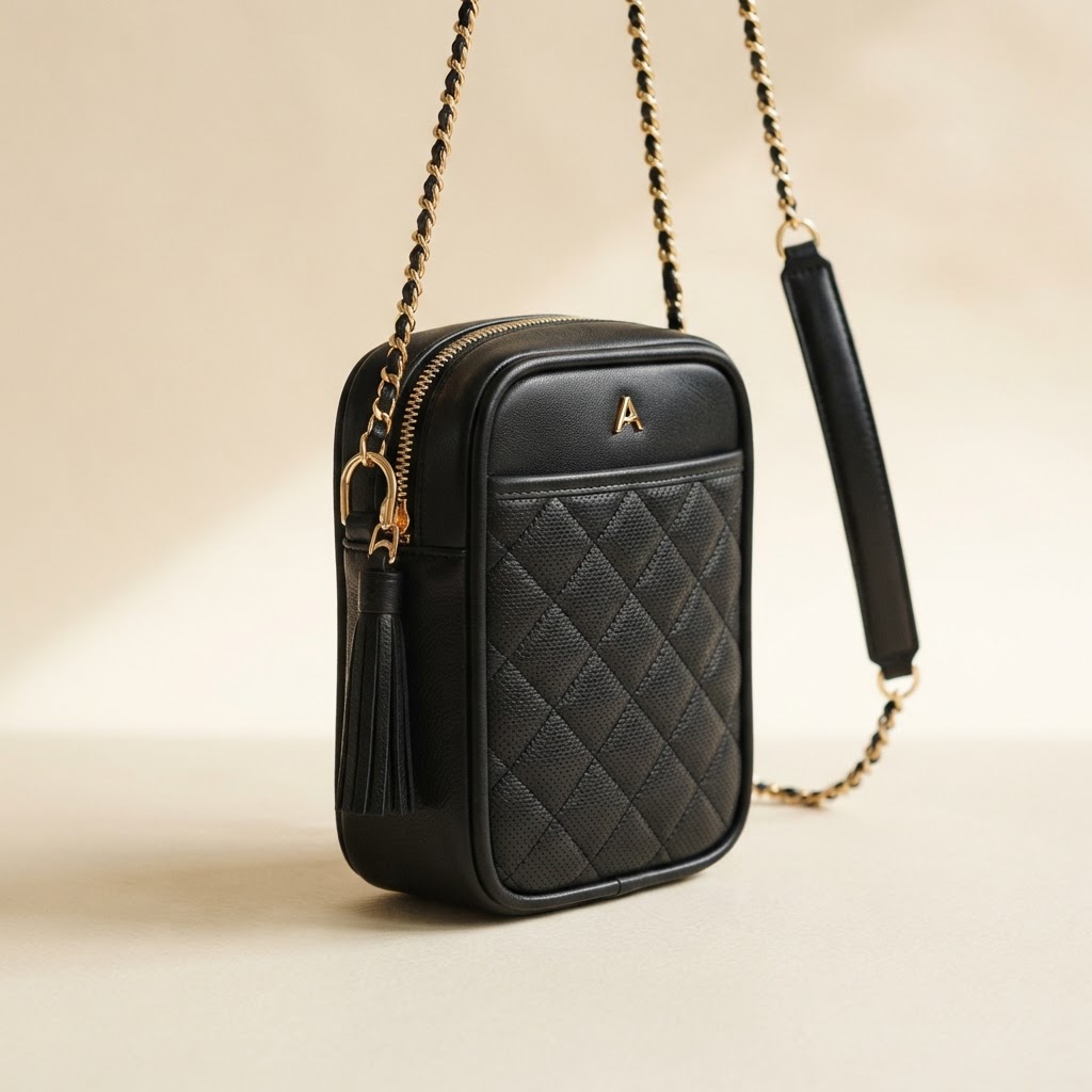 Onyx Black leather