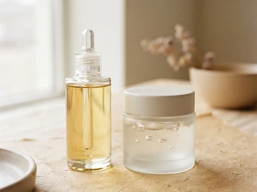 Editorial Korean skincare textures for Where to Buy Authentic Korean Skincare in the UK