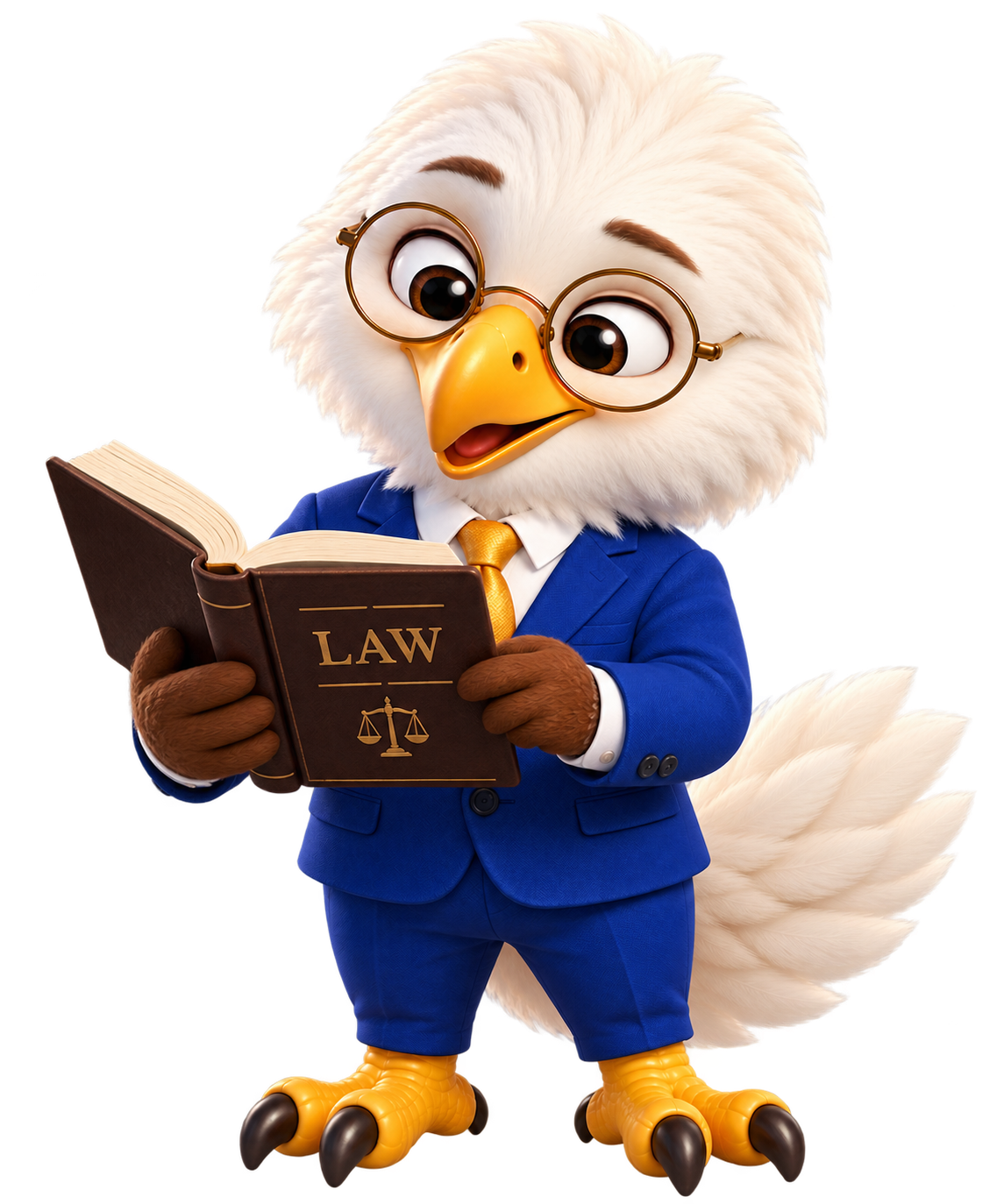 Juree AI Agent reading law book