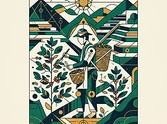 Carlos Saenz — coffee farmer illustration 1