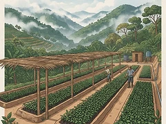 Arturo Paz — coffee farmer illustration 3