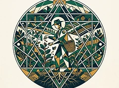 Smallholder growers near Yacuri National Park — coffee farmer illustration 2