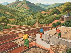 Barichu Cooperative Society β coffee farm illustration 2
