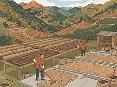 Yanacocha — coffee farm illustration 2