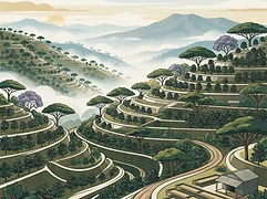 Weithaga β coffee farm illustration 1