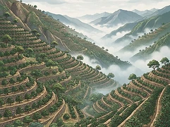 Yanacocha — coffee farm illustration 1