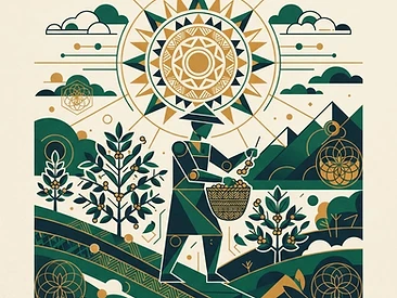 Coffee Cosmos: Néstor Neffer Lasso Zuñiga; Mustefa Abakeno