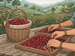 Redelong Organic Cooperative (REO) — coffee farmer illustration 2