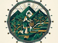 Carmen Montoya — coffee farmer illustration 3