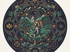 Digna Nuñez — coffee farmer illustration 1