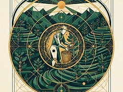Alarcón Coronel family — coffee farmer illustration 3