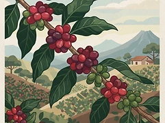 Cerro Las Ranas — coffee farm illustration 3
