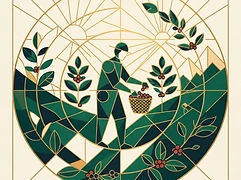 Gilbert Gatali — coffee farmer illustration 3