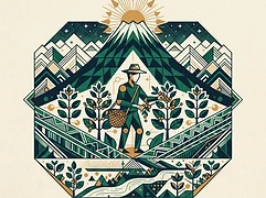 Jhoan Vergara — coffee farmer illustration 1