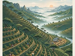 Gatagua Farmers' Cooperative Society — coffee farm illustration 1