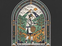 Grupo Puhuac — coffee farmer illustration 3