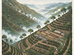 Finca La Palestina — coffee farm illustration 1