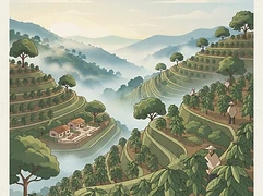 Finca El Platanillo β coffee farm illustration 1