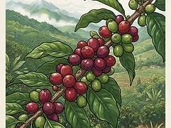 La Aragona — coffee farm illustration 3