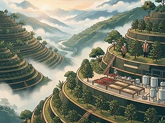 Hacienda La Papaya — coffee farm illustration 1