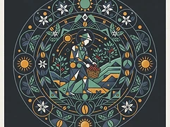 La Familia Moreno — coffee farmer illustration 2