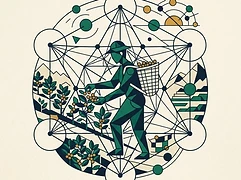 Jhon Saenz — coffee farmer illustration 2