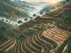 Perlitas β coffee farm illustration 1