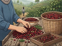Selected producers surrounding Lintongnihuta — coffee farmer illustration 2