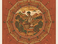 Tamiru Tadesse Tasema — coffee farmer illustration 1
