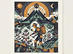 Adelfo, Dionicio, and Pompillio García Luna — coffee farmer illustration 1