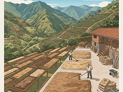 Bella Vista β coffee farm illustration 2