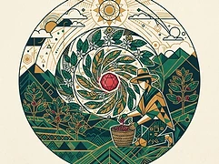 Gildardo Lopez — coffee farmer illustration 1