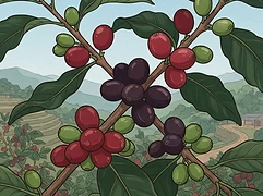 Chirimoyayoc β coffee farm illustration 3