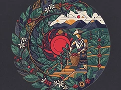 Josué Morales — coffee farmer illustration 1