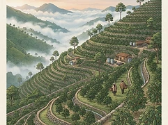 Finca Soledad — coffee farm illustration 1