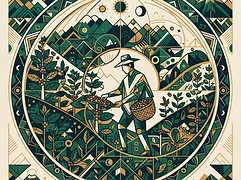 Urcunina group — coffee farmer illustration 2