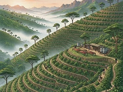 Rianjagi Farmers Cooperative Society β coffee farm illustration 1