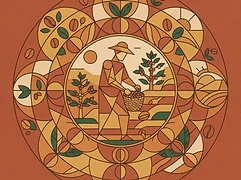 Thiriku Farmer Cooperative Society — coffee farmer illustration 1